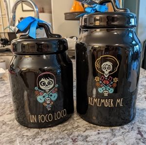 Rae Dunn Pixar Coco Canister Set